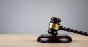 A gavel represents the legal repercussions of poor b2bdebt recovery practices.